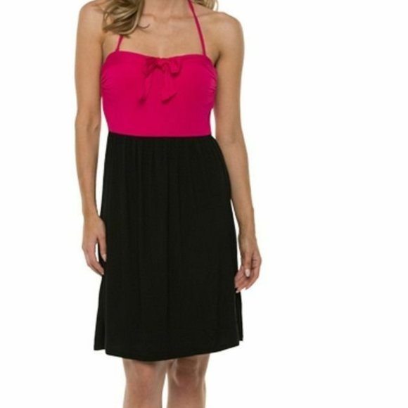 NWT Kenneth Cole Bikini swimsuit Cover Up Dress Bandeau - Picture 1 of 4